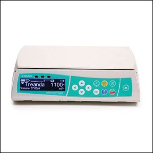 เครื่องให้สารละลายทางหลอดเลือดยี่ห้อ B Braun รุ่น Infusomat และ Perfusor Space Infusion Pump