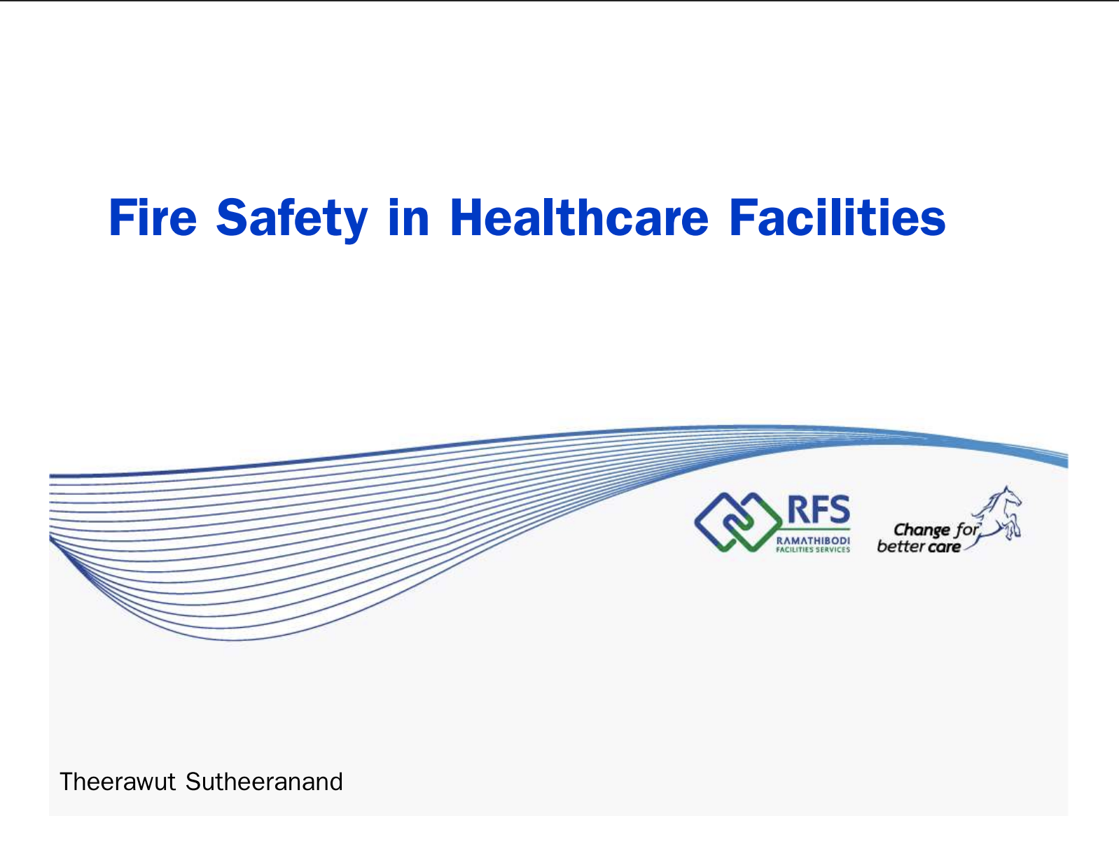 Fire Safety in Healthcare Facilities